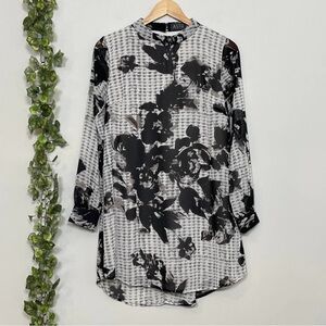 📦LAST CHANCE: DONATING📦Aster The Label | Black and White Long Sleeve Mini Dress